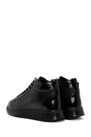 Men's Black Lace-Up Leather Sport Boots | Derimod
