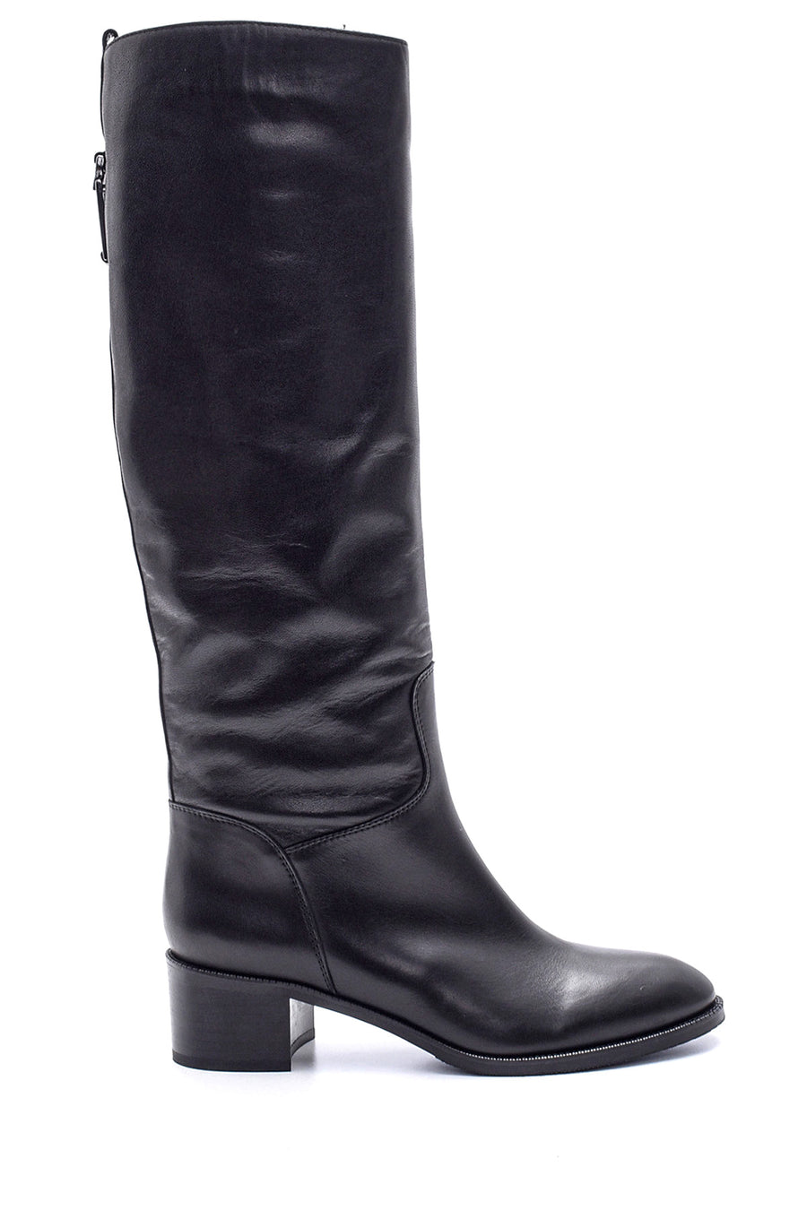 Women's Heeled Leather Boots 19WFD164518 | Derimod