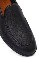 Men's Black Leather Casual Loafer | Derimod