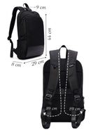 D-Pack Unisex Black Backpack | Derimod