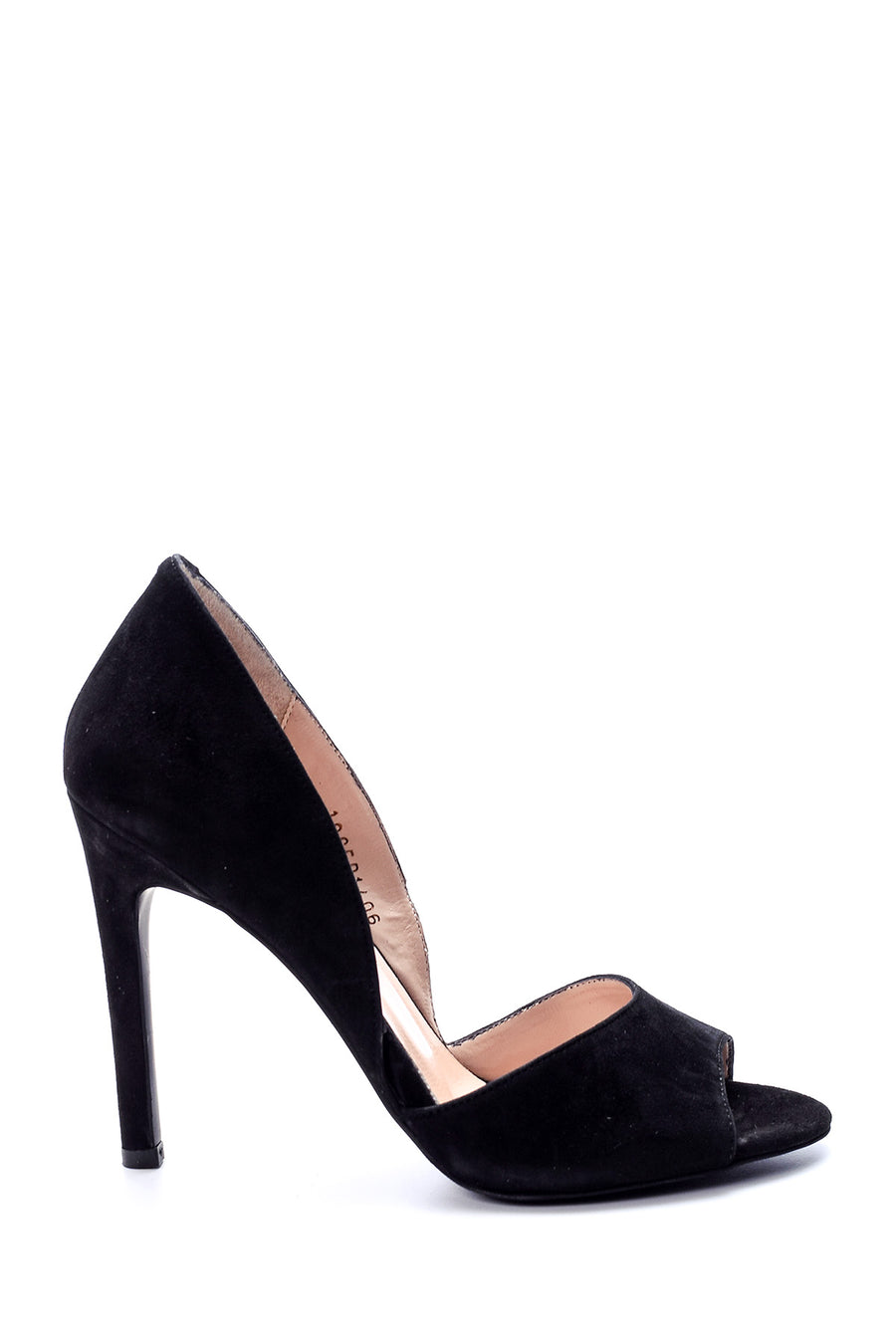 Women's Suede Heeled Shoes 19SFD140610 | Derimod