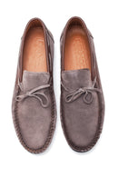 Erkek Deri Süet Loafer | Derimod