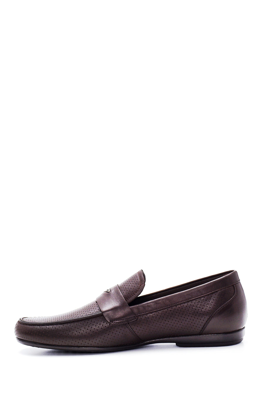 Erkek Deri Baskılı Loafer