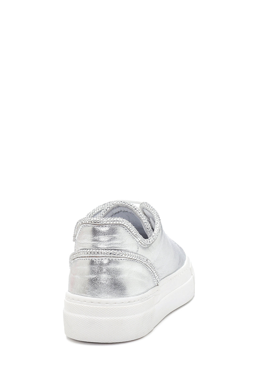 Women's Leather Metallic Sneaker