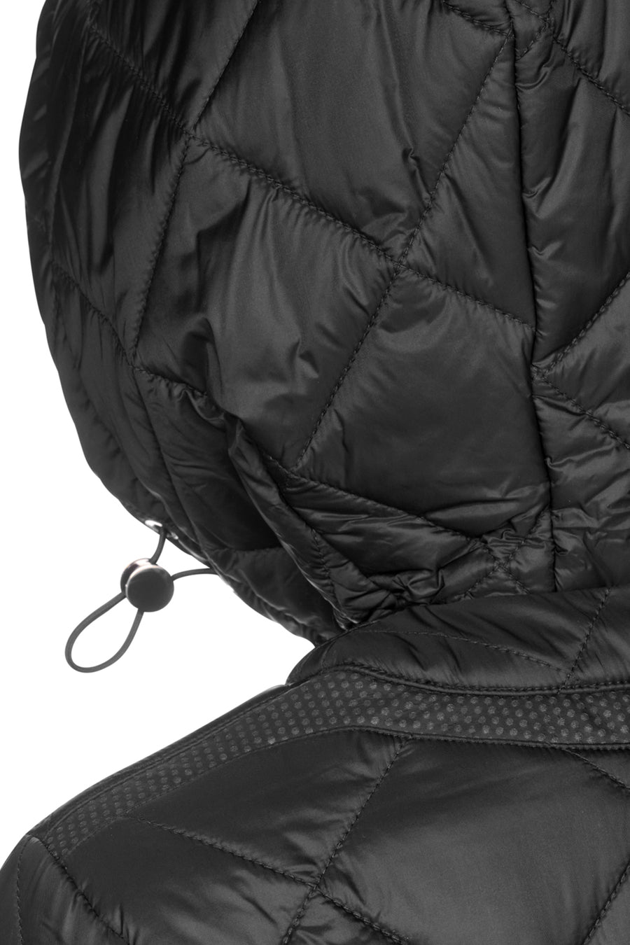 Geox Women's Black Xhup, Amabel Hooded Coat