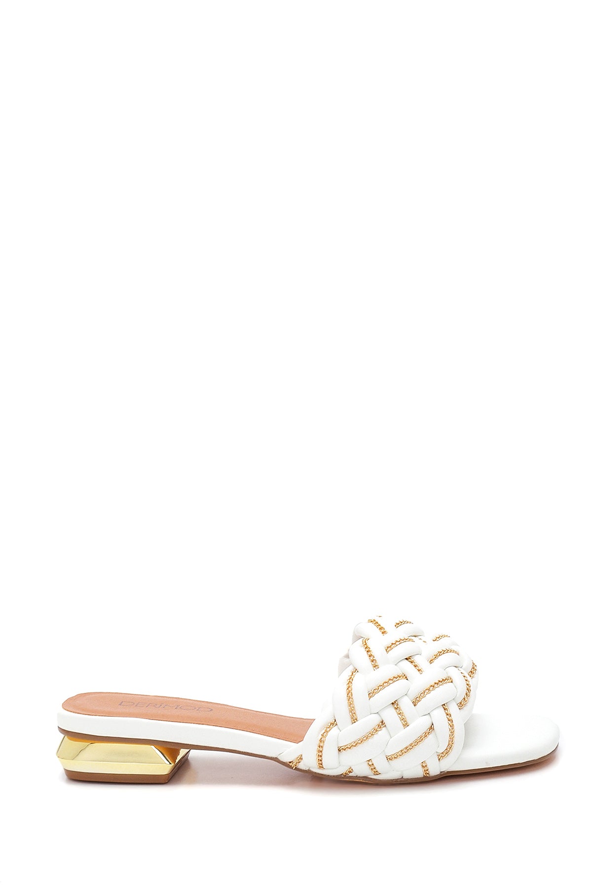 Women's Braided Slippers 22SFD441929 | Derimod