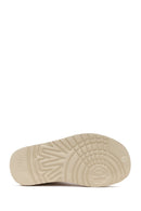 Women's Cream Furry Teddy Boots | Derimod