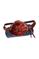 Woman Blue Jean Fabric Long-Strap Shoulder Bag | Derimod