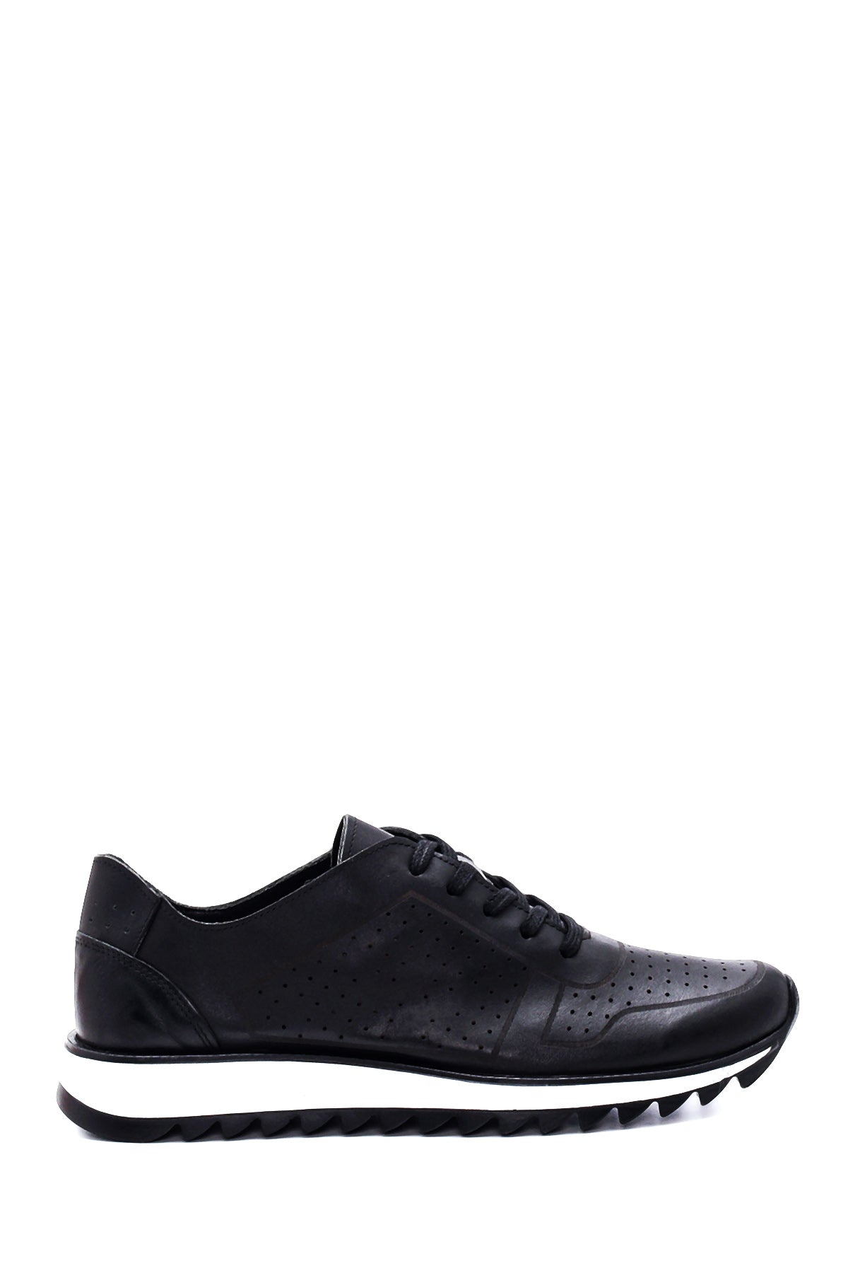 Men's Leather Perforated Sneaker 22SFD680214 | Derimod