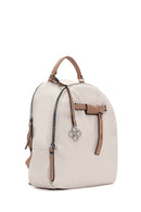 Women's Cream Backpack | Derimod