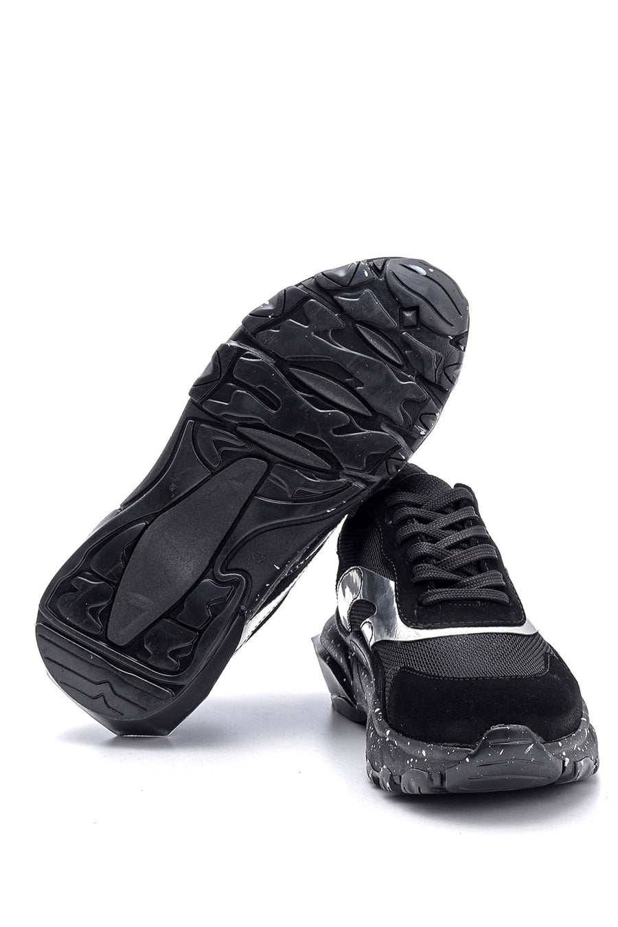 Women's Suede Detailed Sneaker