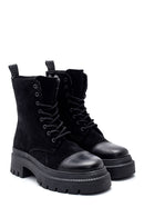 Women's Suede Leather Thick Soled Boots | Derimod