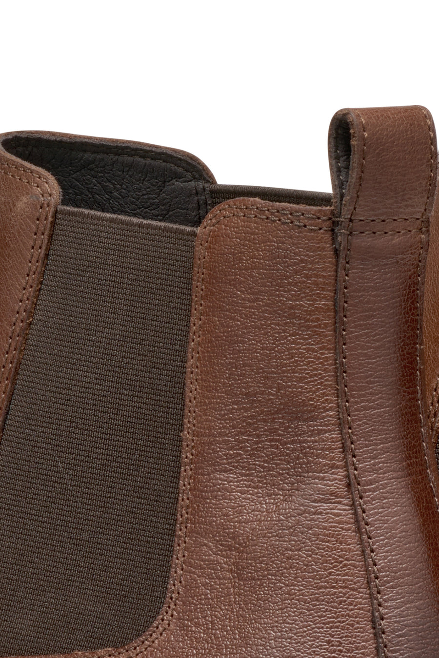 Geox Men's Brown Terence Leather Chelsea Boots