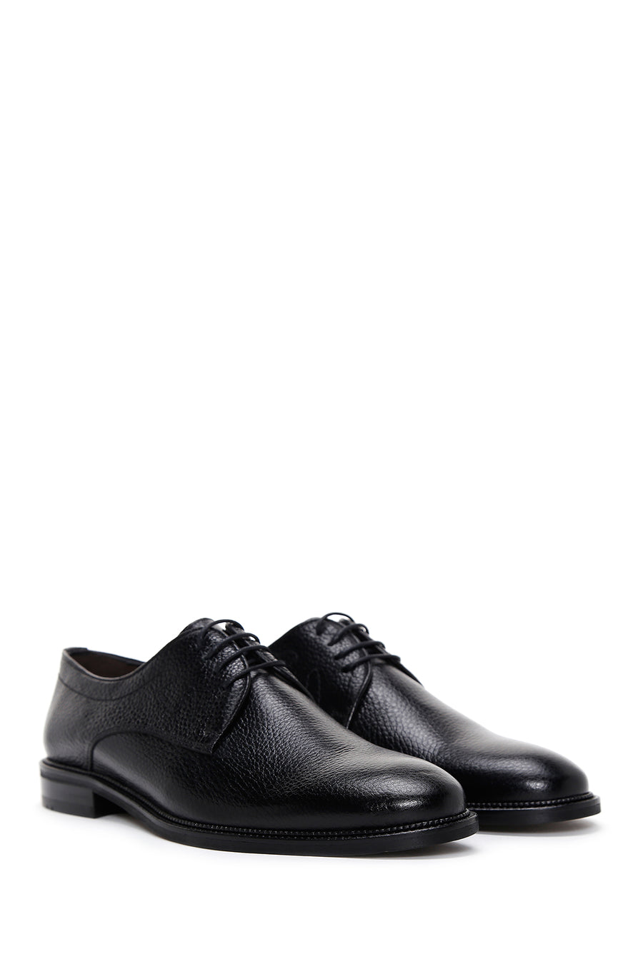 Men's Black Leather Classic Shoes