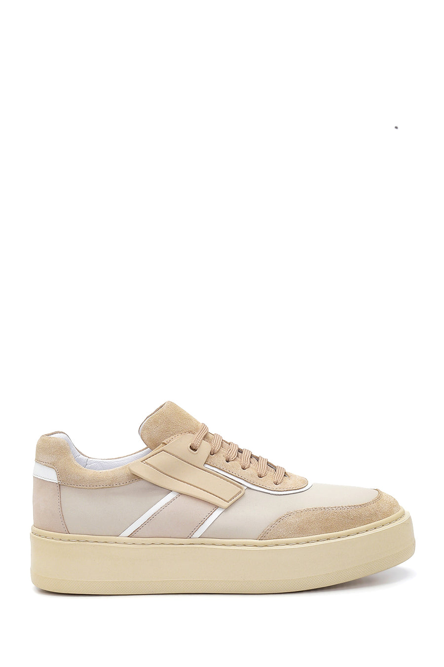 Erkek Deri Yüksek Taban Sneaker 22SFD617214 | Derimod