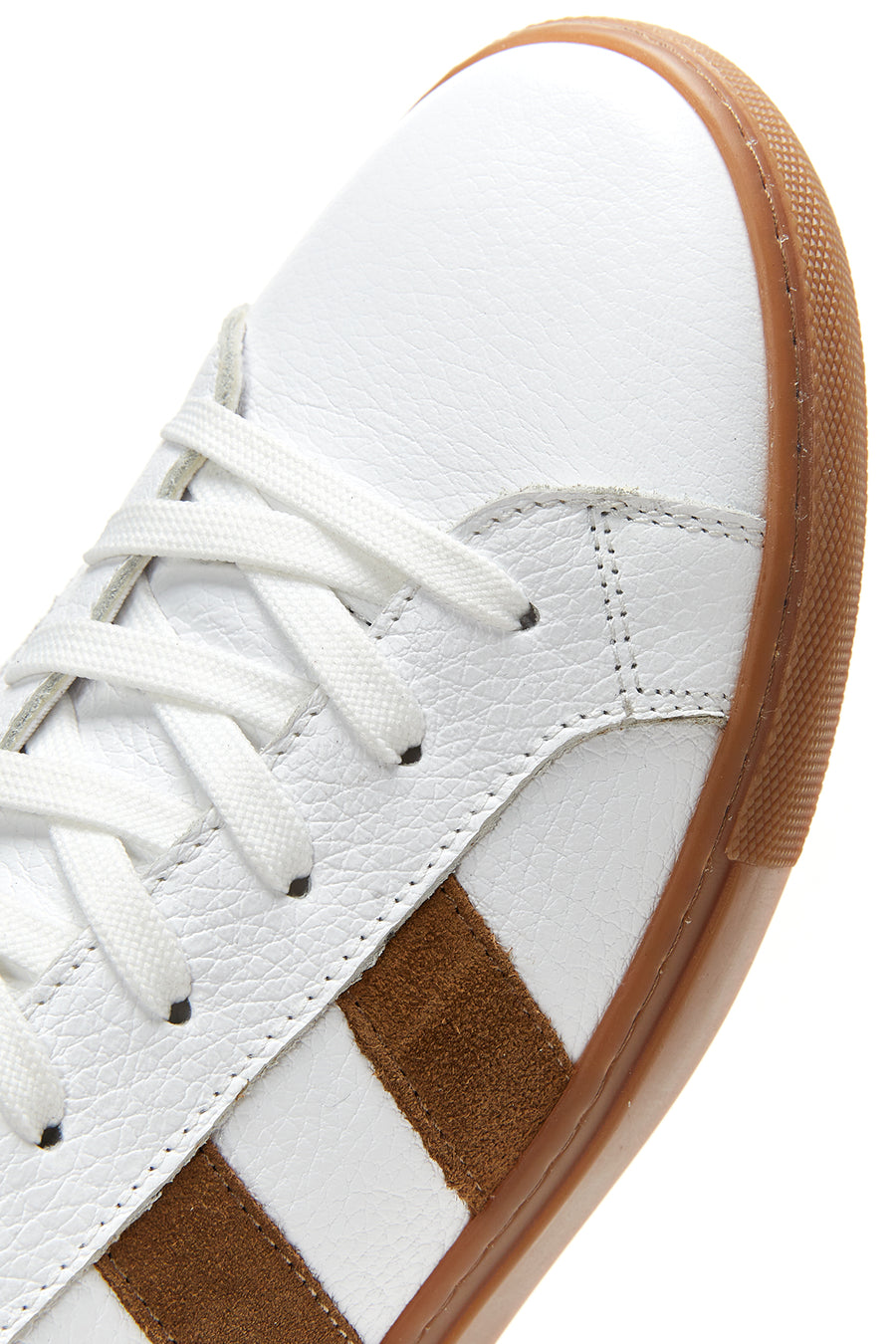 Men's White Leather Sneaker