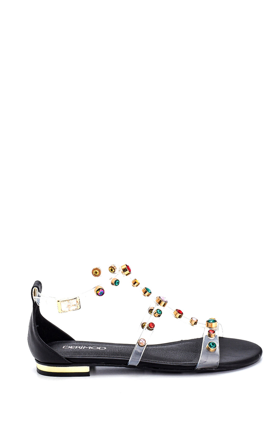 Women's Stone Detailed Casual Sandals 20SFD2085PV | Derimod