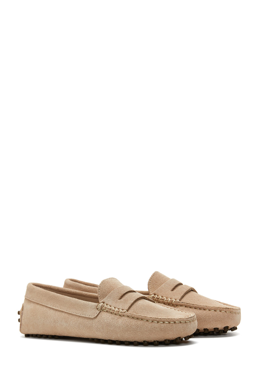 Kadın Deri Süet Loafer