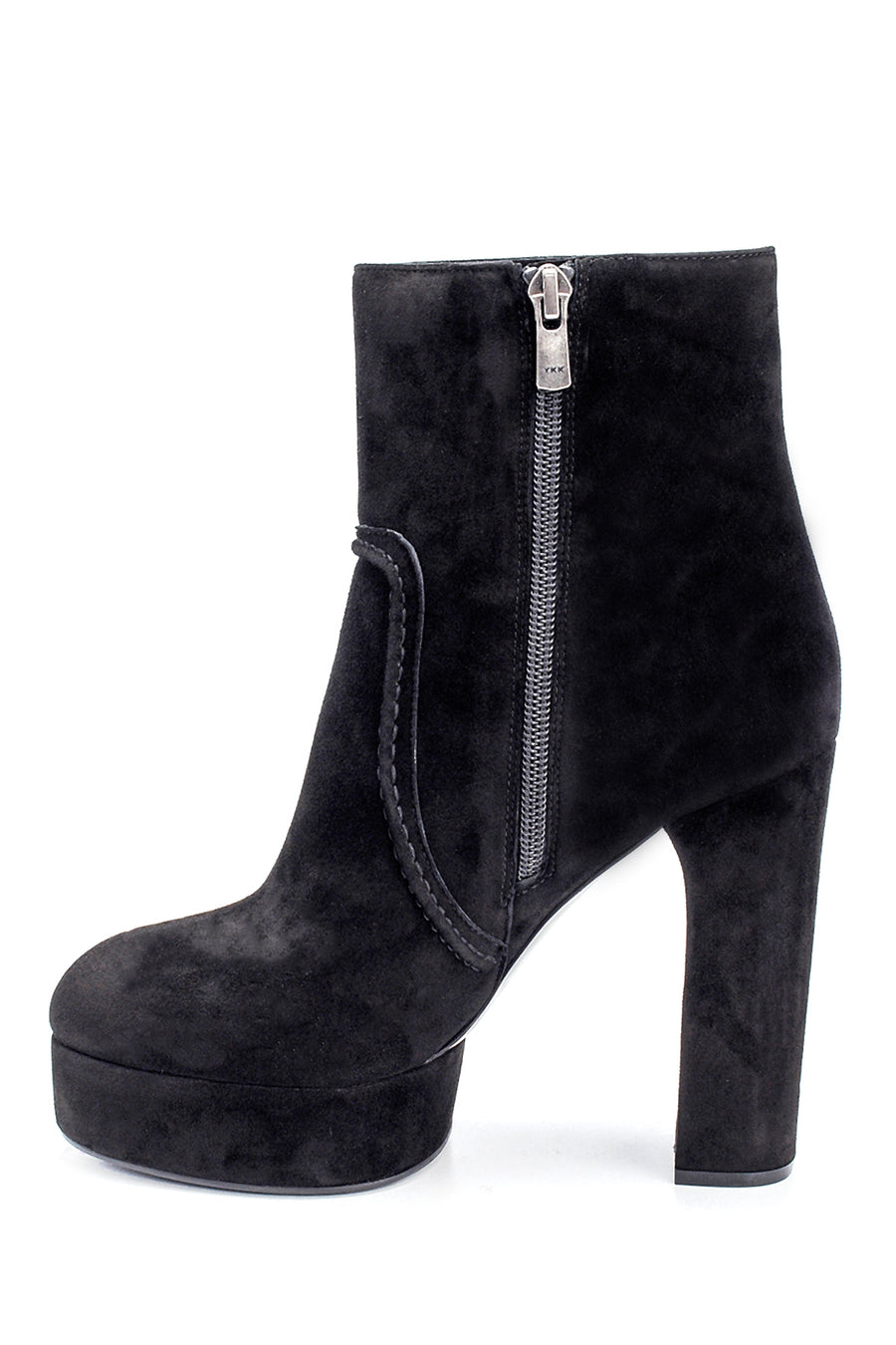 Women's Suede Heeled Boots