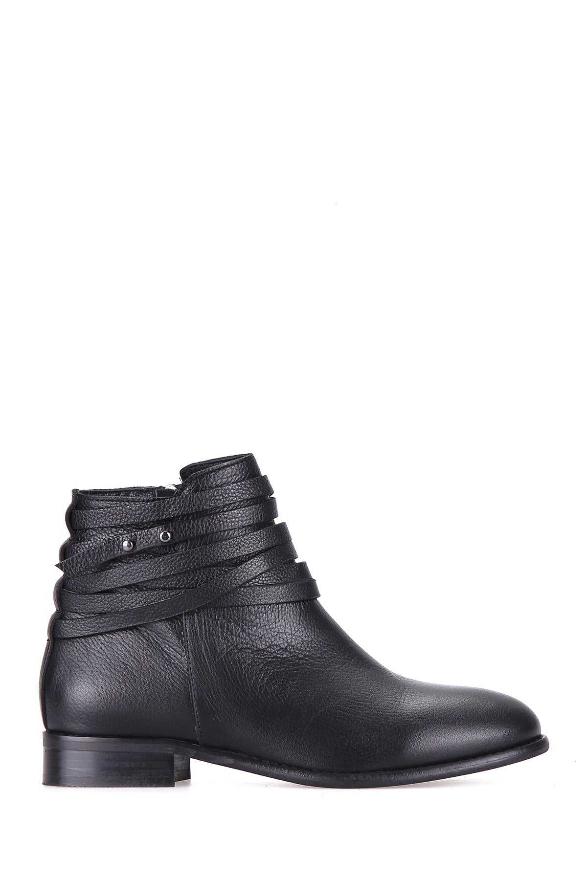 Strappy Women's Leather Boots 18WFD2200FT | Derimod