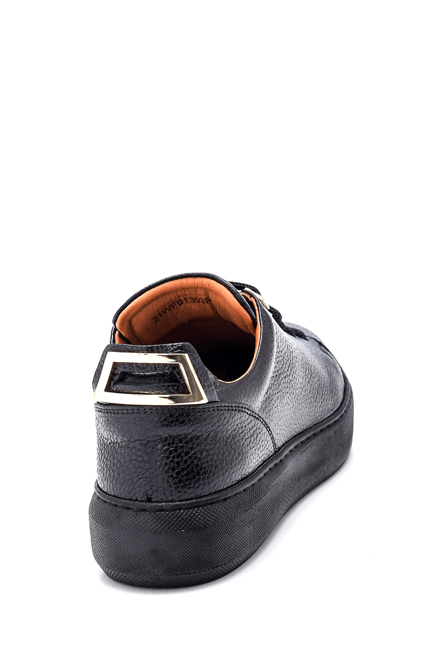 Kadın Deri Baskılı Sneaker