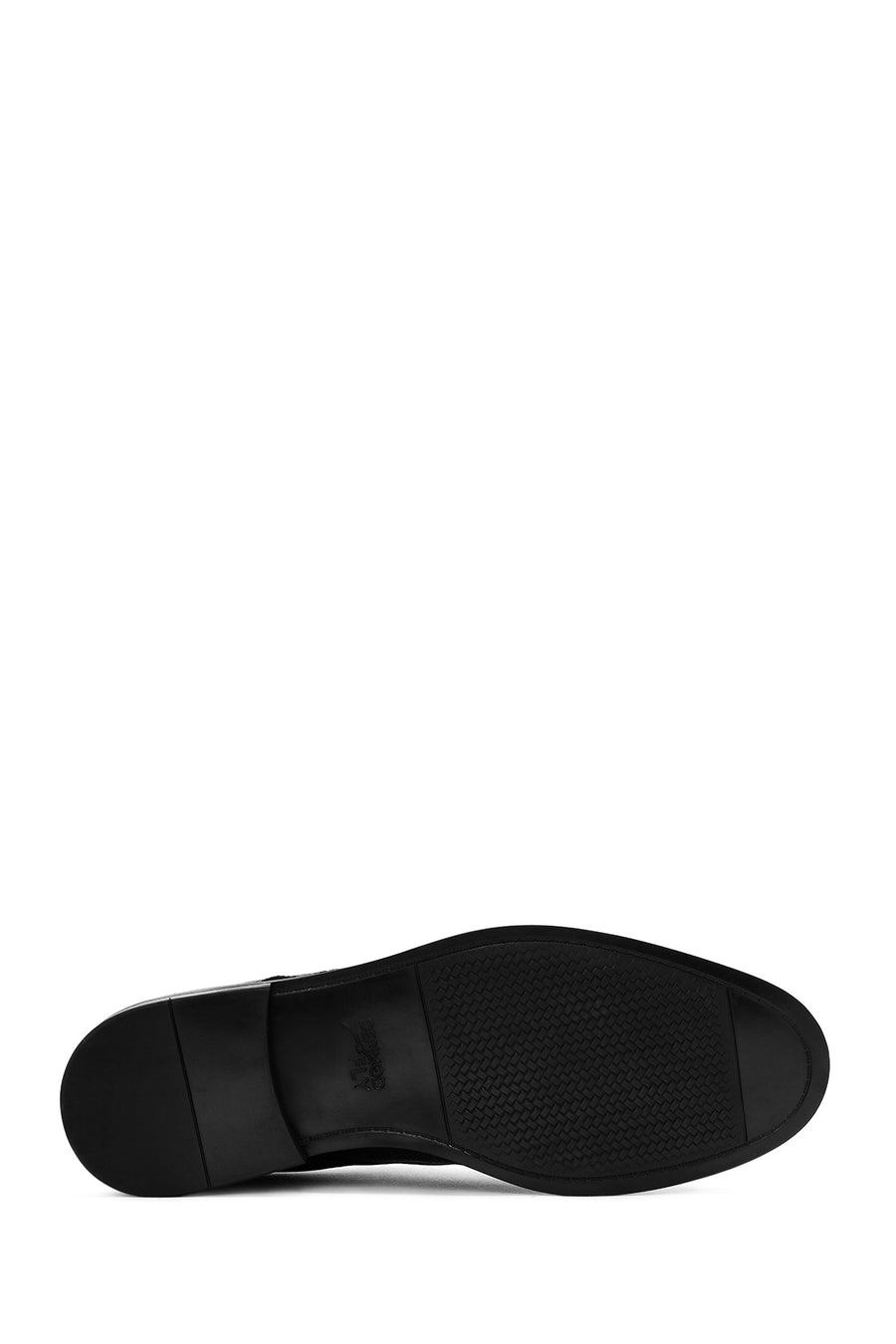 Men's Black Laced Leather Classic Shoes