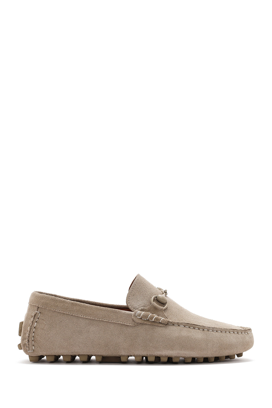 Men's Mink Suede Leather Loafer 25SFD630810 | Derimod