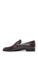 Men's Brown Leather Classic Loafer | Derimod
