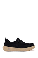 Derimod Zero Male Black Lace-Up Fabric Sneaker | Derimod