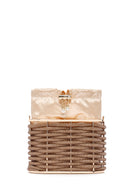 Women's Gold Stone Handbag | Derimod
