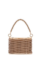 Women's Gold Stone Handbag | Derimod