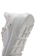 Women's Gray Thick Soled Sneaker | Derimod