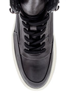 Erkek Deri Boğazlı Sneaker | Derimod