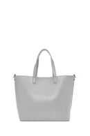 Women's Gray Woven Classic Shoulder Bag | Derimod