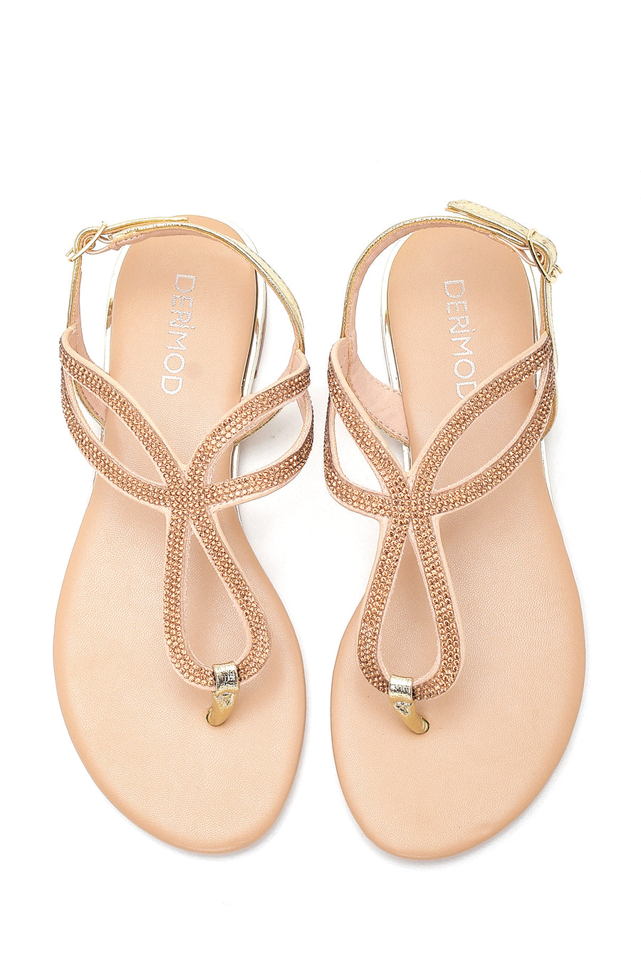 Women's Beige Stone Sandals