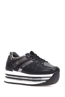 Women's High-Sole Sneaker | Derimod