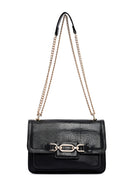 Women's Black Long Chain Strap Classic Shoulder Bag | Derimod