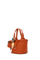 Woman Orange Long-Strap Mini Shoulder Bag | Derimod
