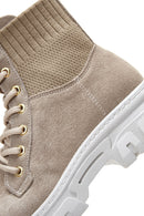 Women's Leather Lace-Up Boots | Derimod