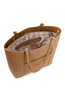 Women's Tan Printed Shoulder Bag | Derimod