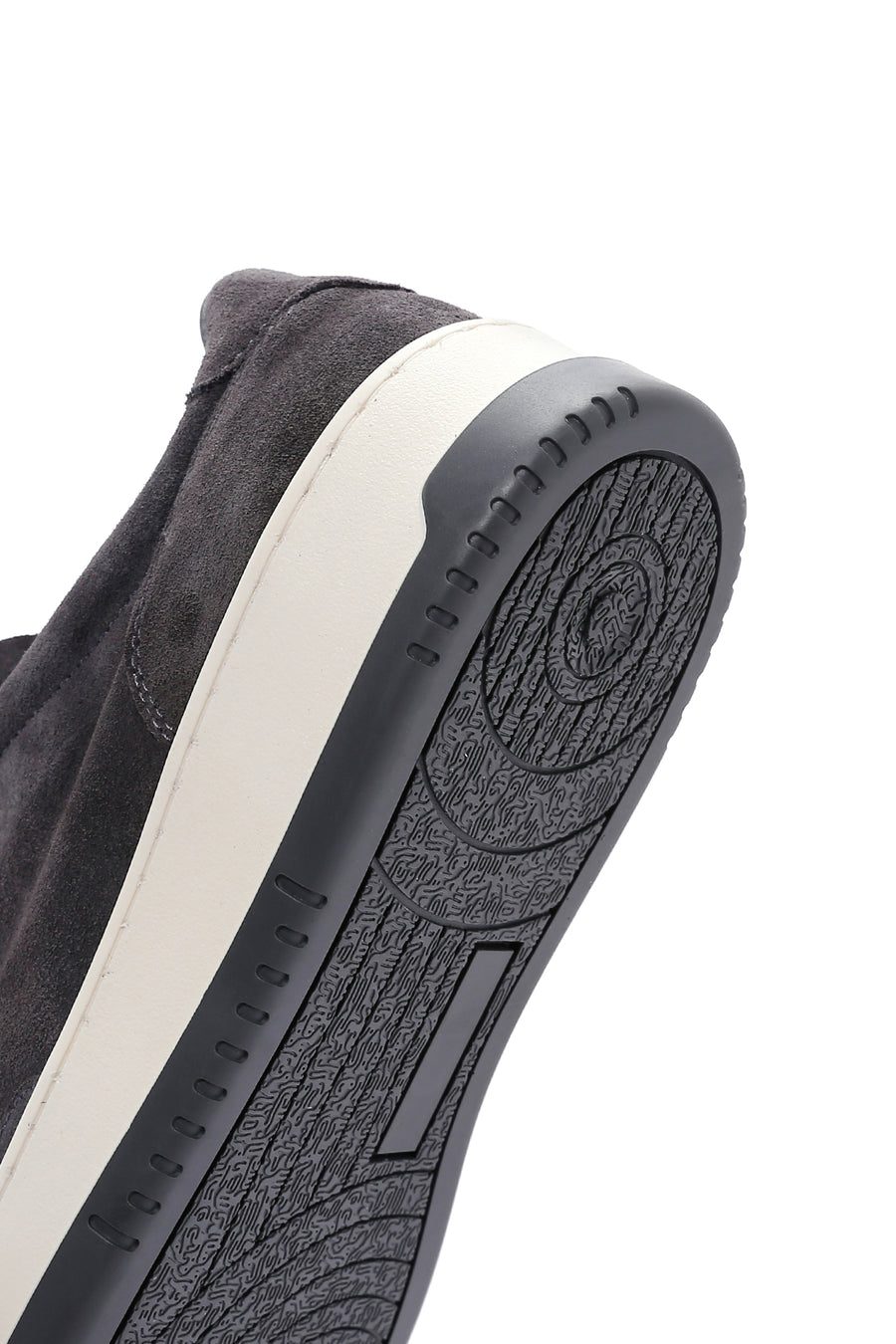 Men's Anthracite Suede Leather Sneaker
