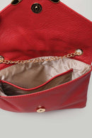 Red Women's Leather Shoulder Bag | Derimod
