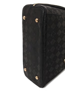 Woman Black Long-Strap Printed Shoulder Bag | Derimod