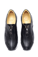 Women's Leather Zipper Shoes | Derimod