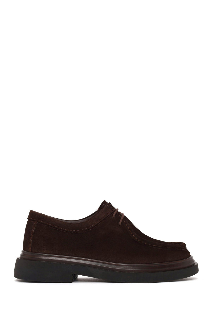 Male Brown Lace-up Suede Casual Shoes WM600014DS | Derimod