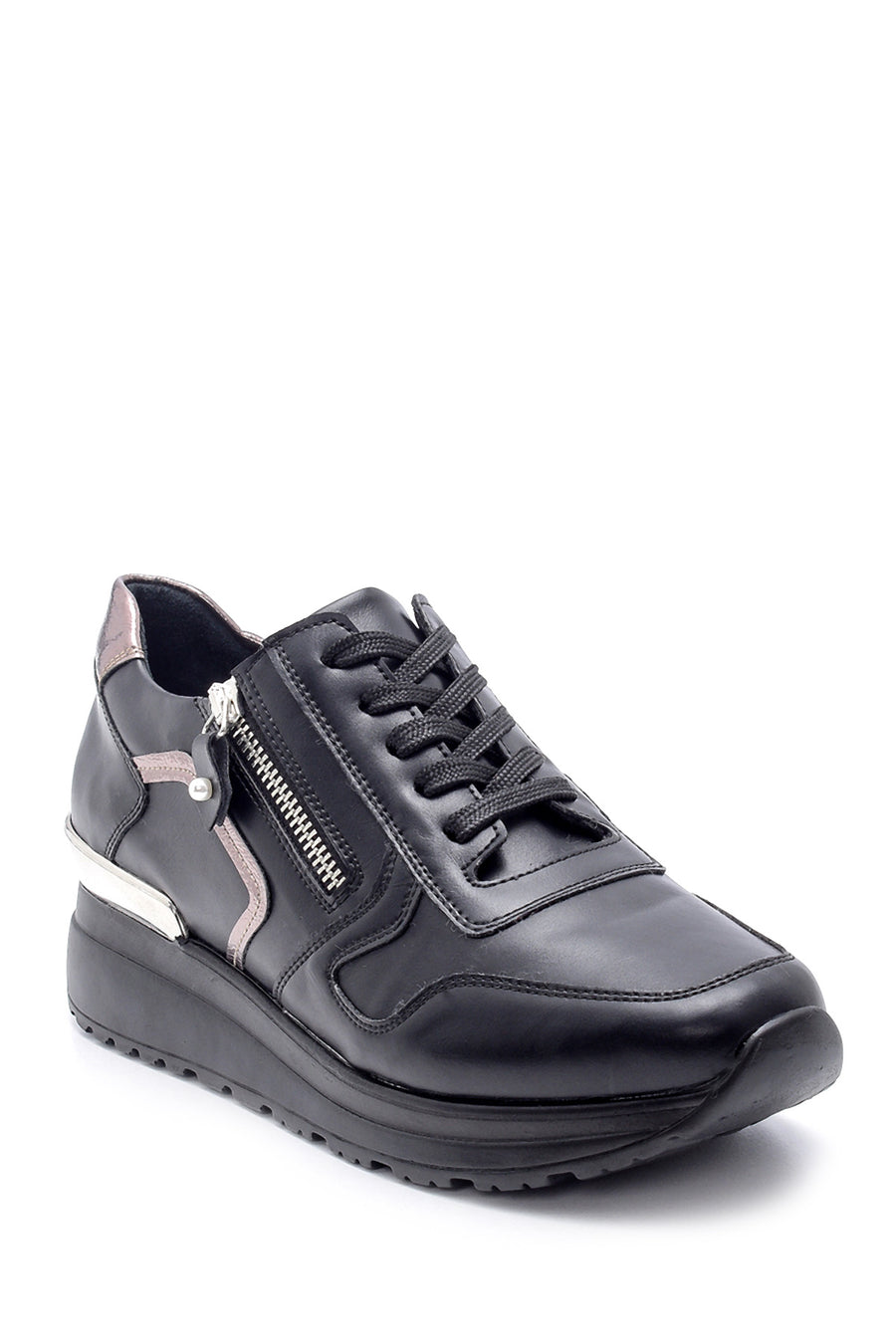 Women's Zipper Detailed Sneaker