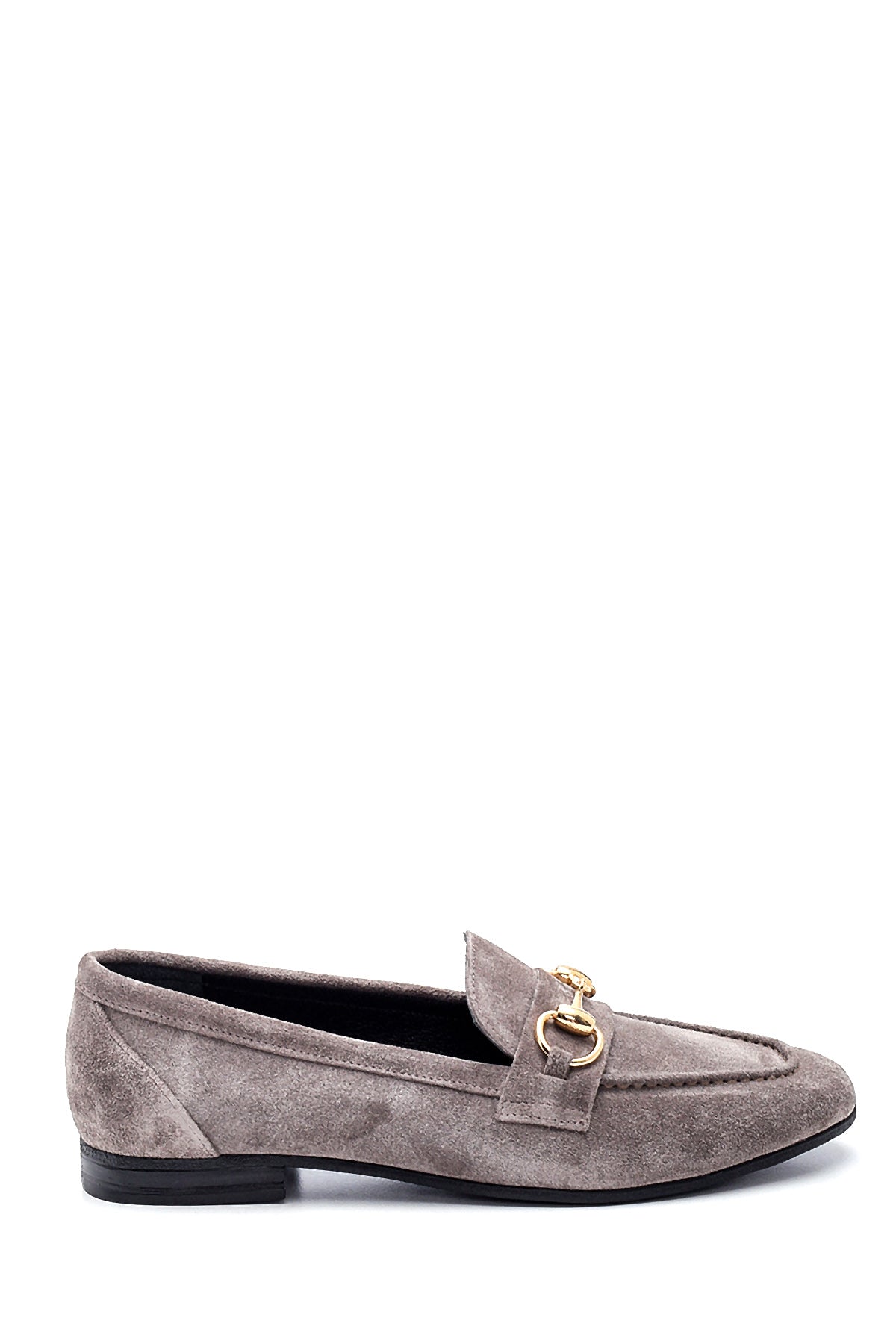 Kadın Süet Toka Detaylı Loafer 21WFD130310 | Derimod