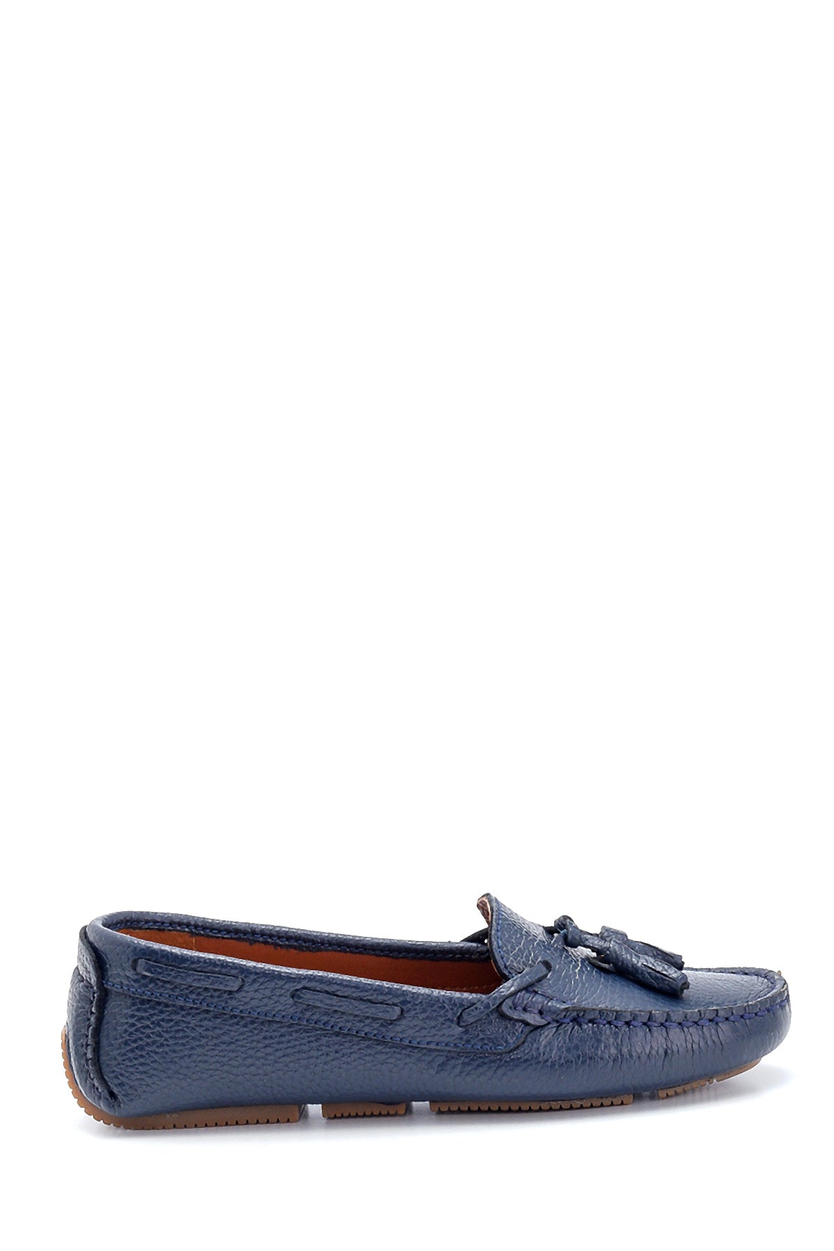 Women's Tasseled Leather Loafer 21SFD5001FT | Derimod