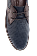 Men's Leather Perforated Casual Shoes | Derimod