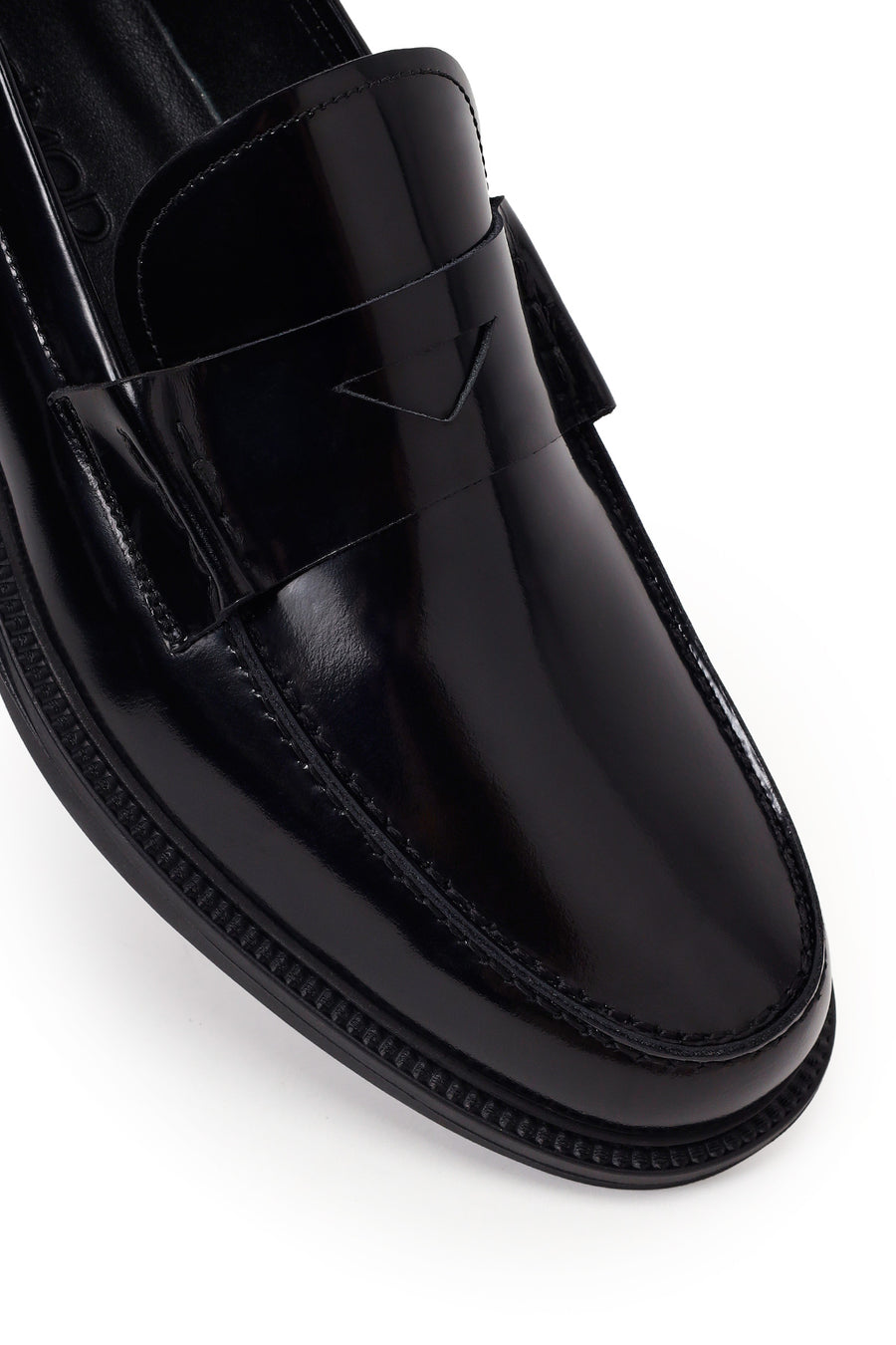 Male Black Leather Classic Loafer